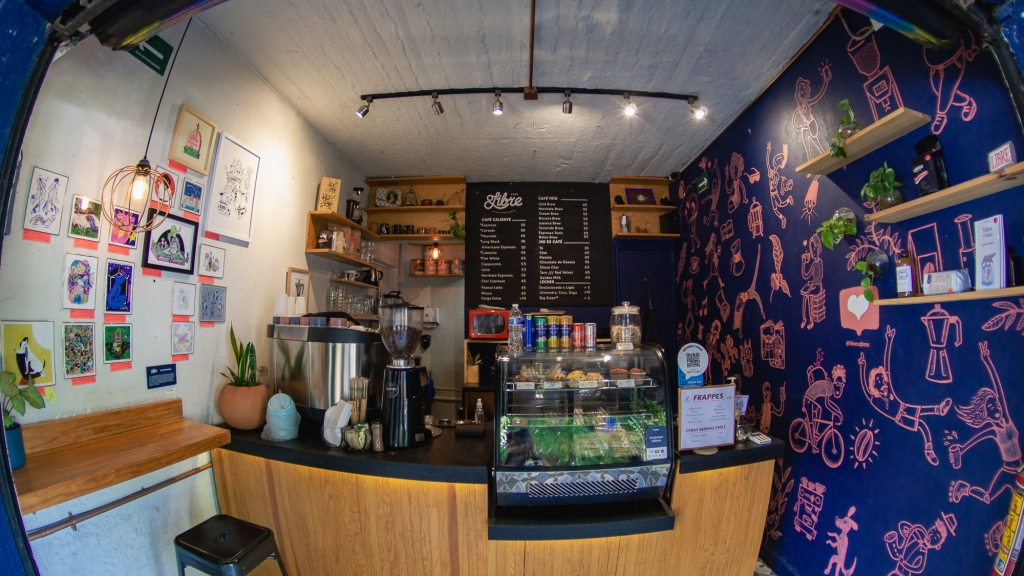 Libre Café: la cafetería donde no hay nada escrito.
